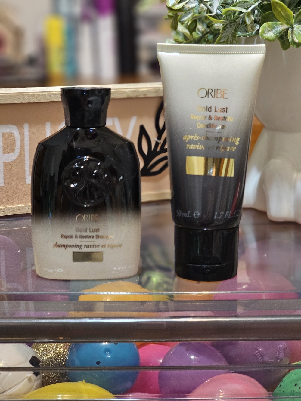 Oribe Gold Lust Repair & Restore Duo in Black and Cream